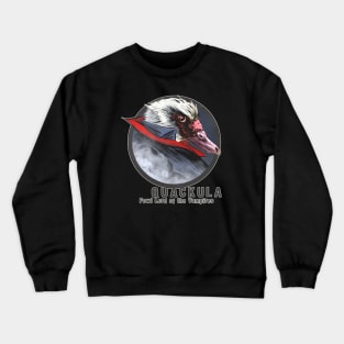 Quackula, Duck Lord of the Vampires Crewneck Sweatshirt